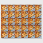 Roest staalplaat, geweven achtergrond. cadeaupapier (Vlak)
