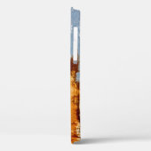 Roest staalplaat, geweven achtergrond. Case-Mate iPhone case (Achterkant / Links)