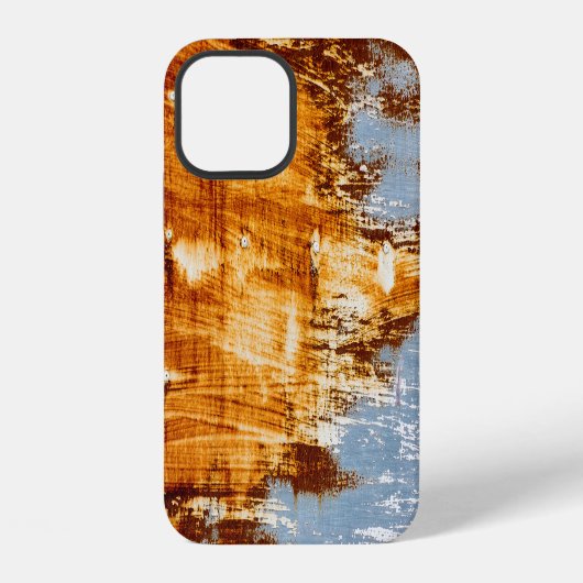 Roest staalplaat, geweven achtergrond. iPhone hoesje (Achterkant)