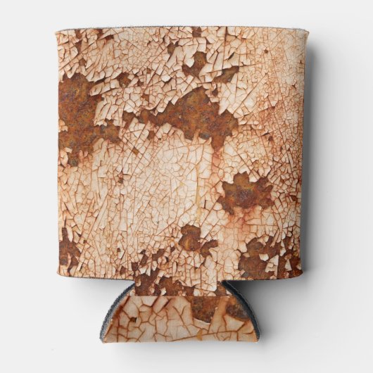 Roest texturen: verweerde oppervlak achtergrond. blikjeskoeler (Voorkant)