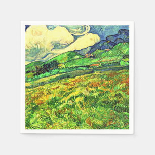 Roestachtig stijlvol landschap in Saint Remy Paint Servet