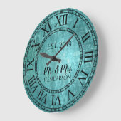  roestachtige kraag met Antiek druk Grote Klok (Hoek)