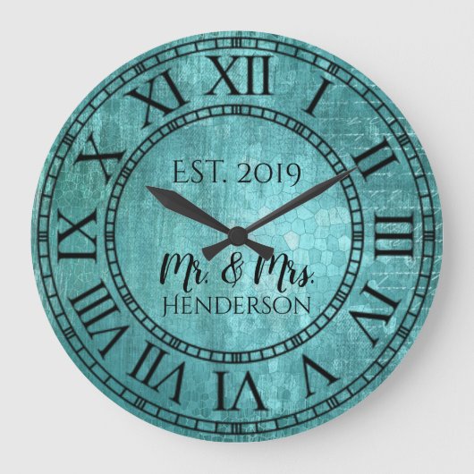  roestachtige kraag met Antiek druk Grote Klok (Voorkant)