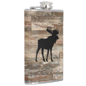 Roestachtige stijl voor het schilderen van hout heupfles (Rechts)