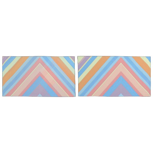 Roestblad Geometrisch patroon kussenslopen – Moder (Achterkant-Set)