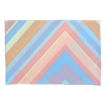 Roestblad Geometrisch patroon kussenslopen – Moder