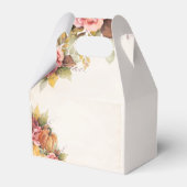 Roestbladeren Pompoen Herfst Bruidsontbijt Bedankdoosjes (Achterkant)