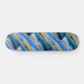 roestblauwe driftwood boards Thunder_Cove Persoonlijk Skateboard (Horizontaal)