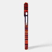 Roestbruin antiek braslock met hout Case-Mate iPhone case (Achterkant / Links)