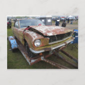 roestemmer met gebogen kap briefkaart (Voorkant)