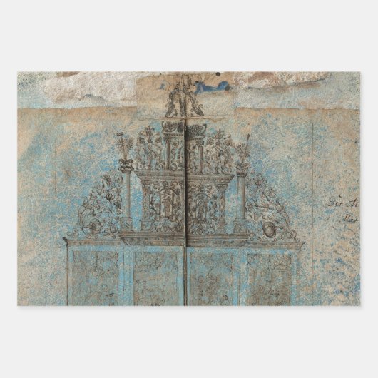  Roestend papier voor het loskoppelen van textielp Inpakpapier Vel (Voorkant 3)