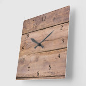 Roestgebak, stijlvol elegant vierkante klok (Hoek)