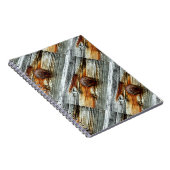 roestgrijze driftwood notitieboek (Rechterzijde)