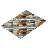 roestgrijze driftwood notitieboek (Linkerzijde)