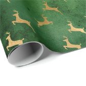  roestgroene goudschattige herenaars kerst cadeaupapier (Rol Hoek)