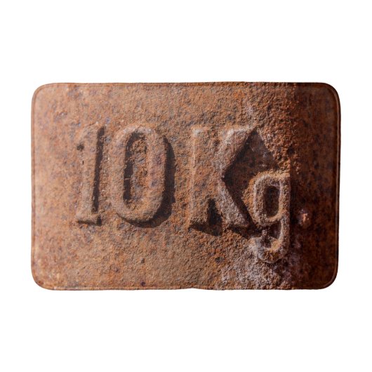 Roestig 10 kg badmat (Voorkant)
