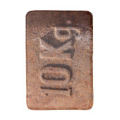 Roestig 10 kg badmat (Voorkant Verticaal)