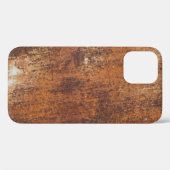 Roestig getextureerd metalen oppervlak Case-Mate iPhone case (Achterkant (horizontaal))
