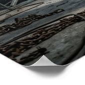 Roestig Hert Echo Poster (Hoek)