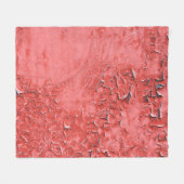  roestig ijzer muur textuur fleece deken (Voorkant (Horizontaal))