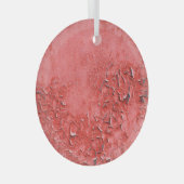  roestig ijzer muur textuur glas ornament (Voorkant Rechts)