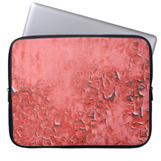roestig ijzer muur textuur laptop sleeve