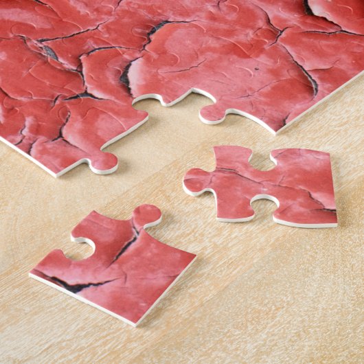  roestig ijzer muur textuur legpuzzel (Zijkant)