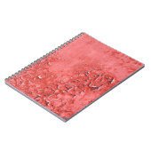  roestig ijzer muur textuur notitieboek (Linkerzijde)