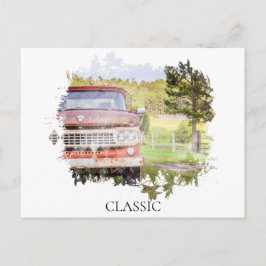 *~* Roestig Klassiek Oud Antiek Schilderij VRACHTA Briefkaart