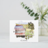 *~* Roestig Klassiek Vintage Antiek Schilderij VRA Briefkaart (Staand voorkant)