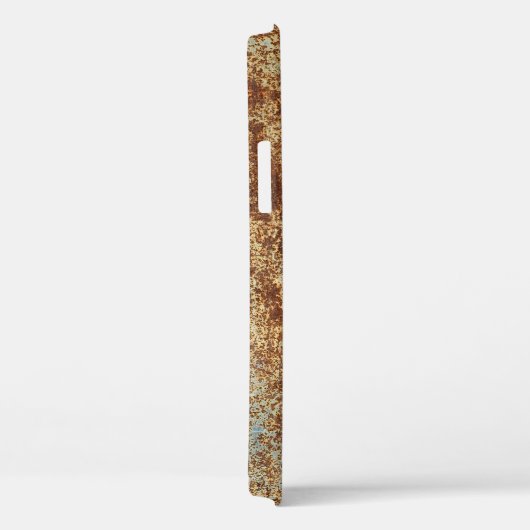 Roestig metaal: getextureerde paneelachtergrond. Case-Mate iPhone case (Achterkant / Rechts)