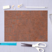 Roestig metaal uiterlijk decoupage tissuepapier (Craft)