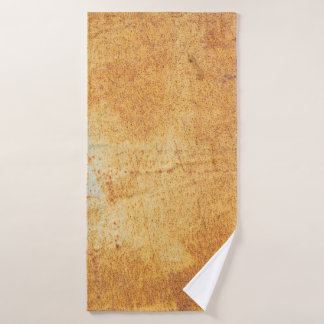 roestig patroon en achtergrondabstract, gerijpt, k badhanddoek