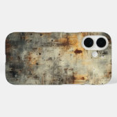 roestig patroon Iphone 16 hoesje (Achterkant (horizontaal))