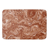 Roestig rood marmer abstract badmat (Voorkant)