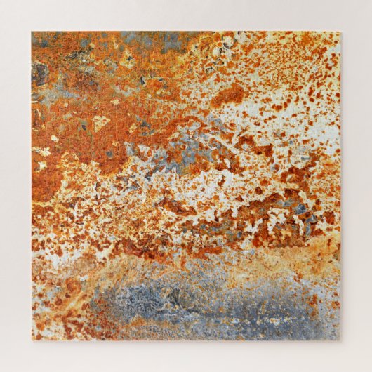 Roestig zink: grunge textuur achtergrond. legpuzzel (Verticaal)