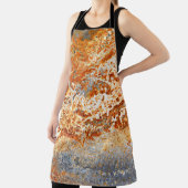 Roestig zink: grunge textuur achtergrond. schort (Insitu)