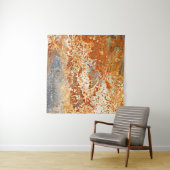 Roestig zink: grunge textuur achtergrond. wandkleed (In Situ (horizontaal))