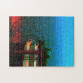 Roestige boot puzzel (Horizontaal)