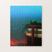 Roestige boot puzzel (Verticaal)