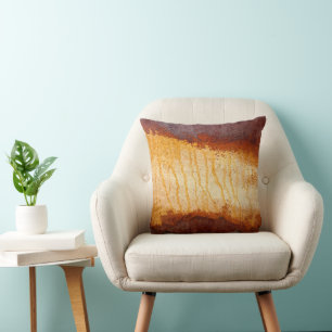 Roestige Corrosie Abstract Ontwerp Kussen