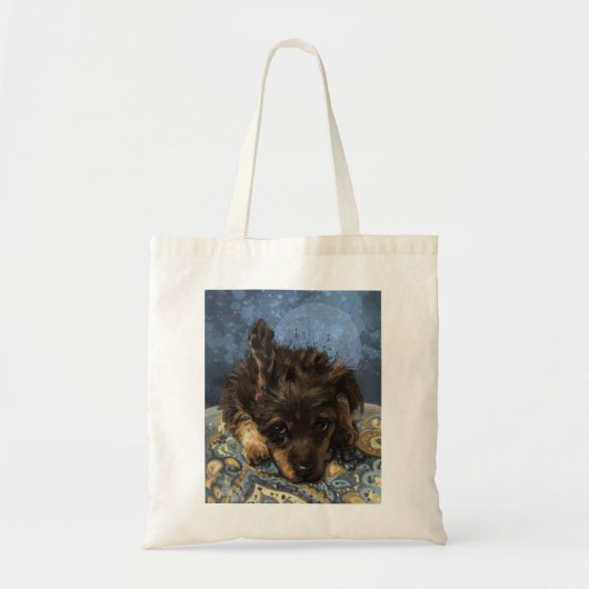 Roestige de Poedel Tote Bag (Voorkant)