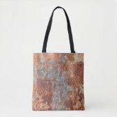 Roestige Grunge Boodschappentas Tote Bag (Voorkant)