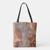 Roestige Grunge Boodschappentas Tote Bag (Achterkant)