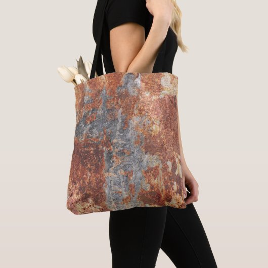 Roestige Grunge Boodschappentas Tote Bag (Dichtbij)