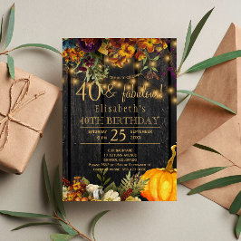 Roestige herfstbloemen roestig chic 40 prachtige j kaart