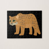 roestige kat puzzel legpuzzel (Horizontaal)