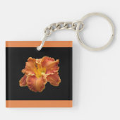 Roestige Lelie Sleutelhanger (Achterkant)