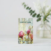 Roestige Magnolia - Visitekaartje (Staand voorkant)