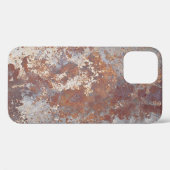 Roestige metalen textuur achtergrond Case-Mate iPhone case (Achterkant (horizontaal))